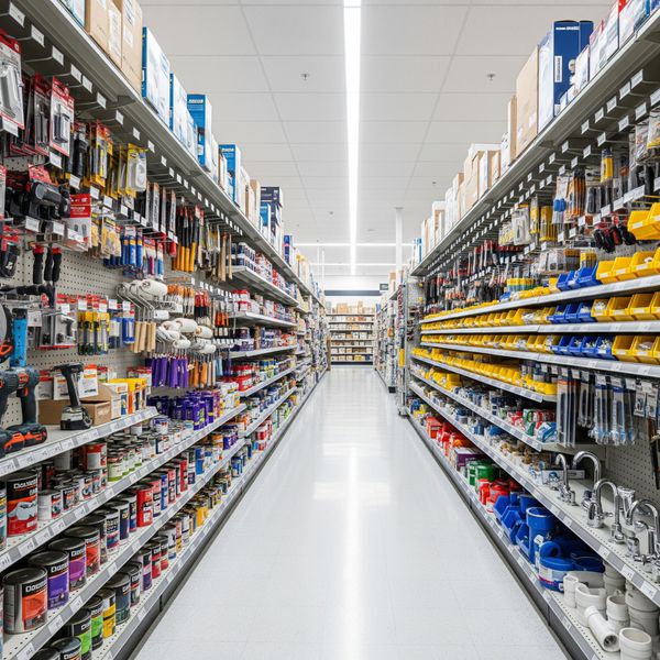 A well-stocked and organized aisle showing the comprehensive product range at Armstrong Lumber. Home Renovation Vision3.jpeg