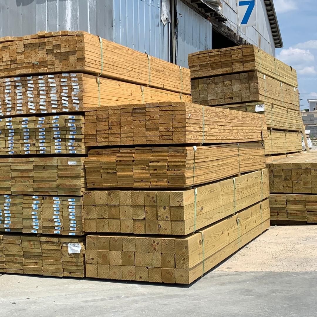 Image of stacked lumber