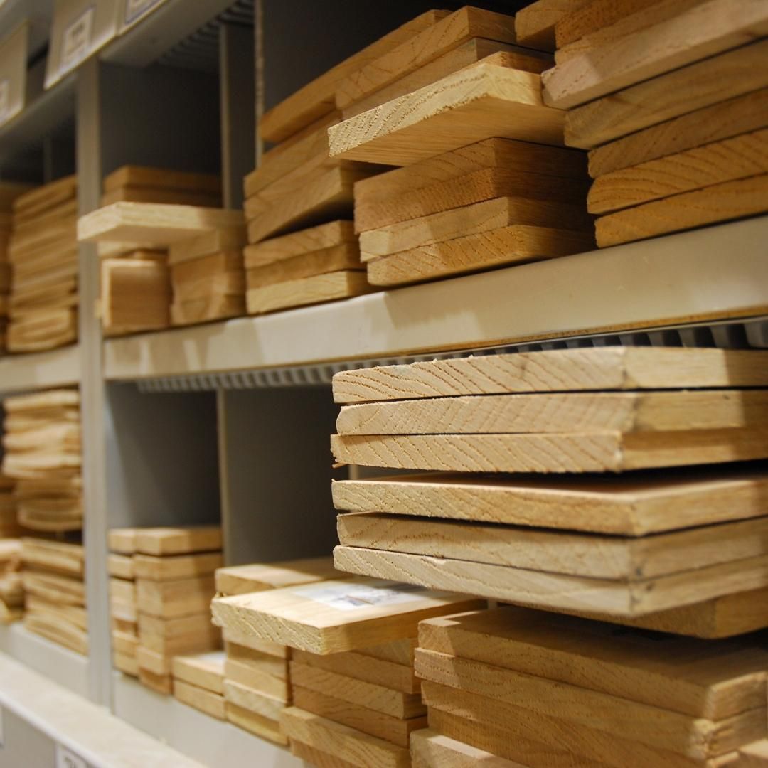 Image of stacked lumber