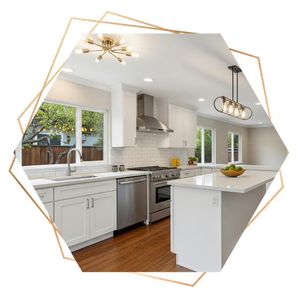 A beautiful, newly renovated modern kitchen in a home in Campbell, California Campbell Home Remodeling Services 4 (4).png