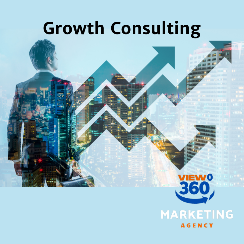 Growth Consulting Banner for View 360 Marketing Agency