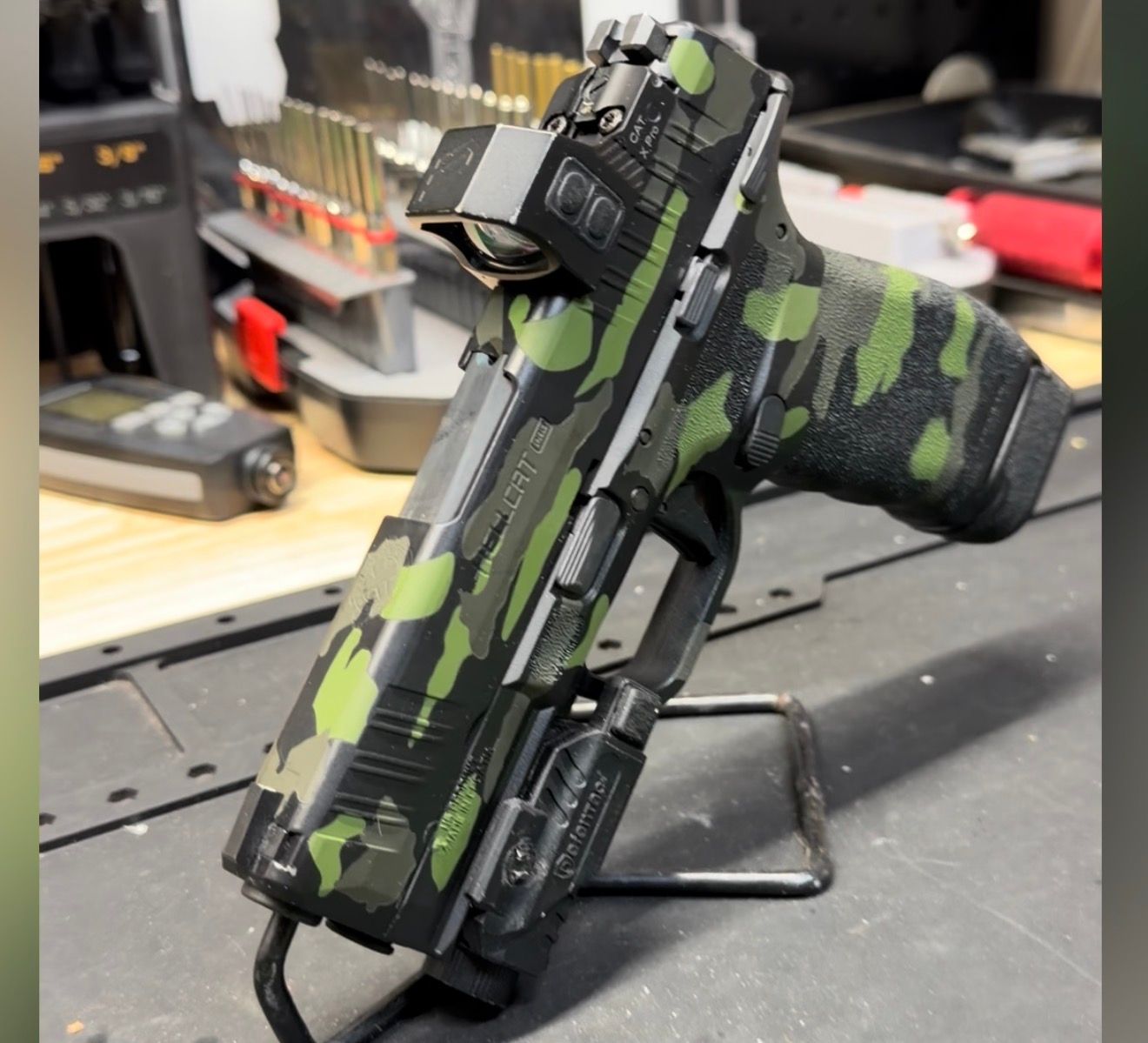 a camo gun a camo gun