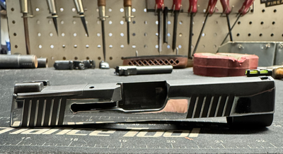 a workbench with tools on it