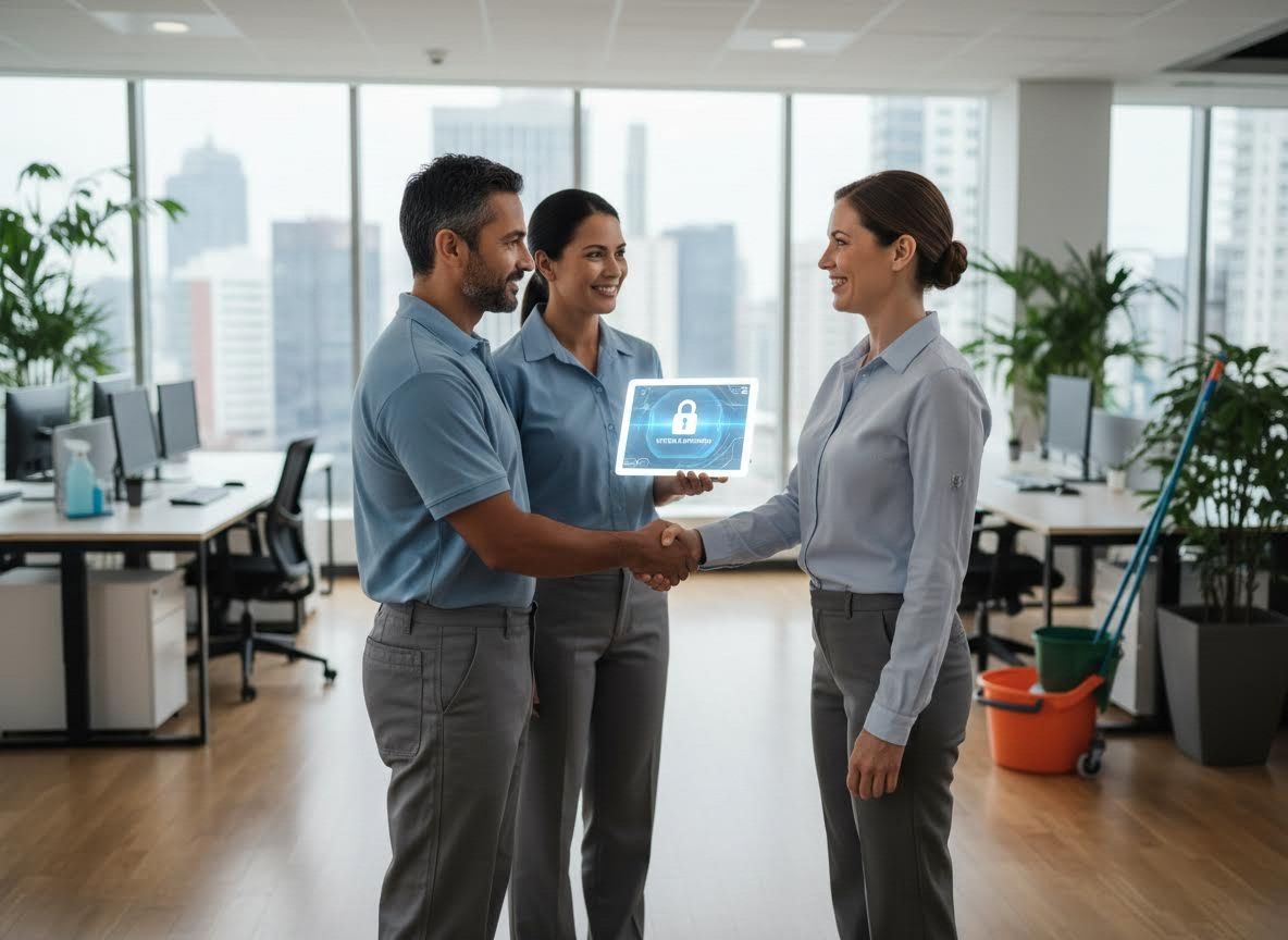 Security Team and Client Handshake