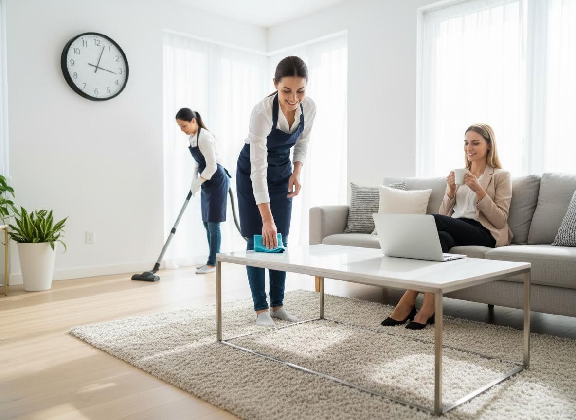 Professional Cleaning Service at Home