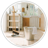 residential cleaning. 