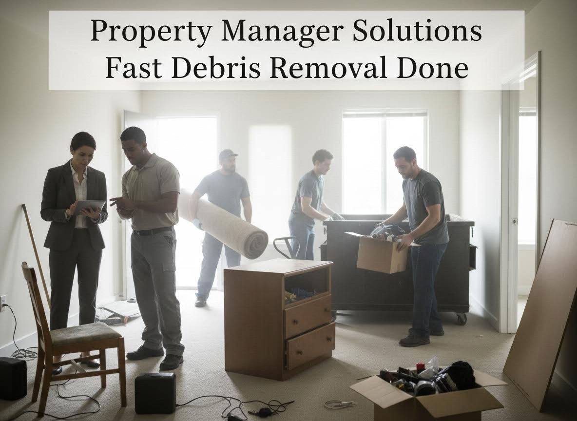 Property Manager Solutions: Fast Debris Removal