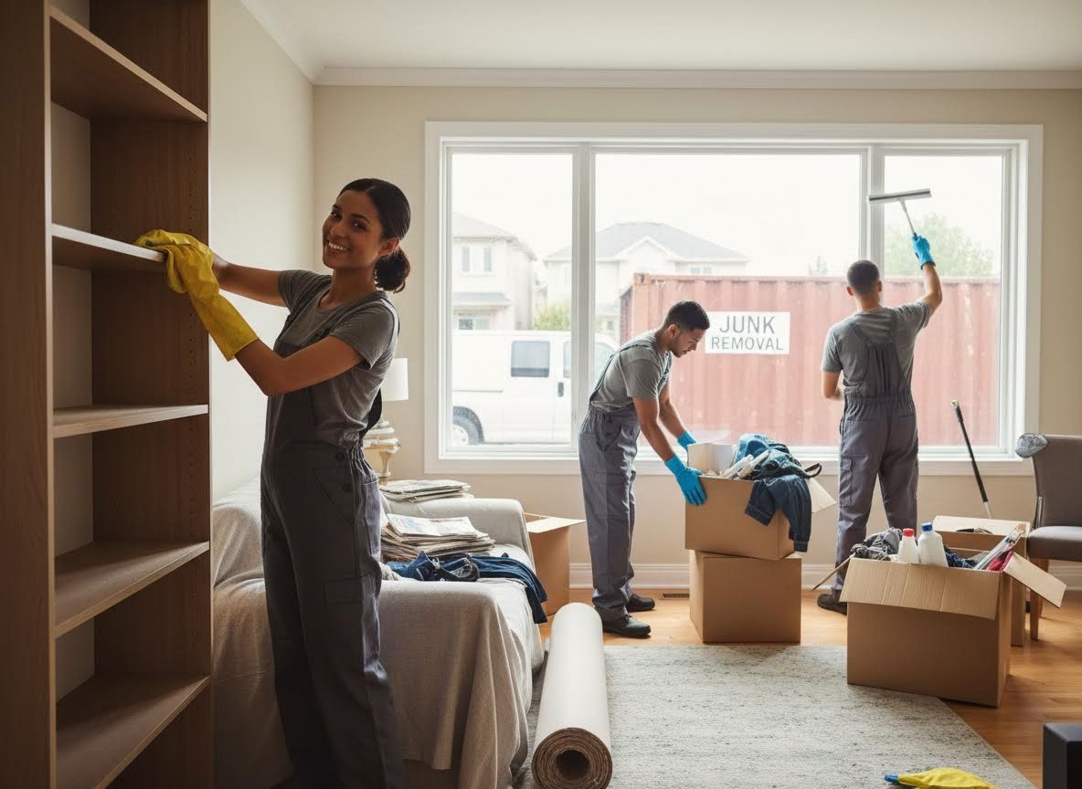 Professional Cleaning and Junk Removal Service