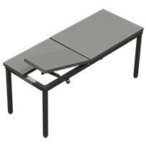 6′ Treatment Table Split Leg