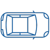 top down view of a car icon