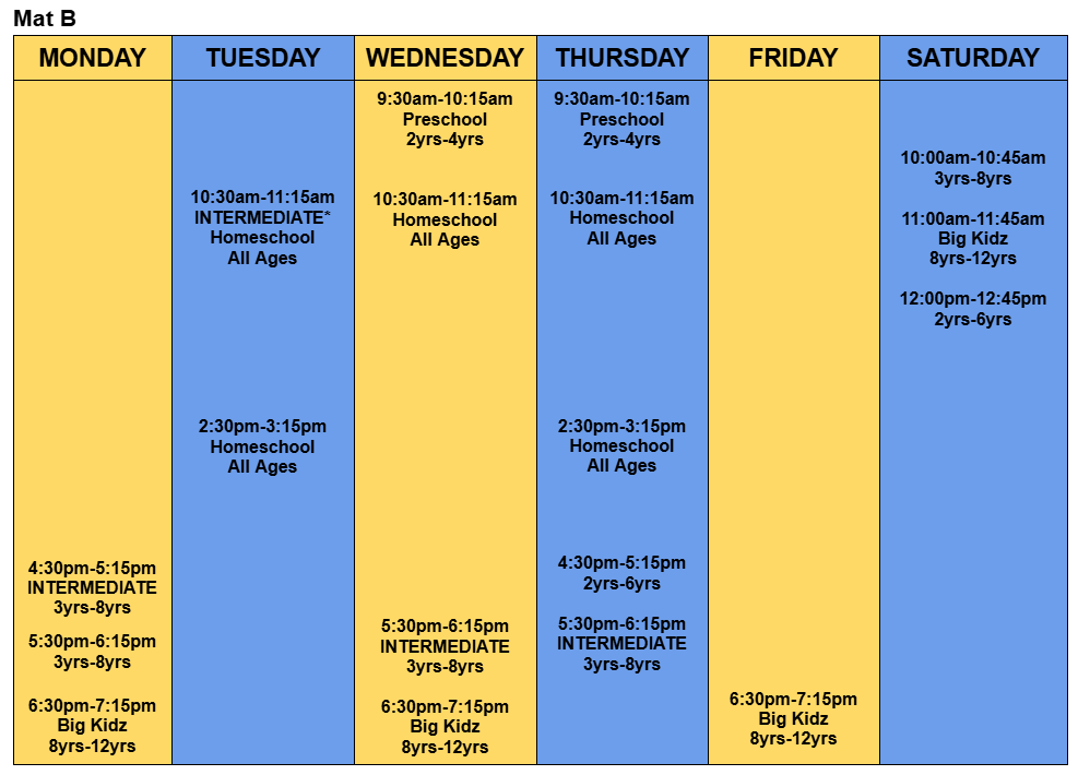 Mat B Schedule.png