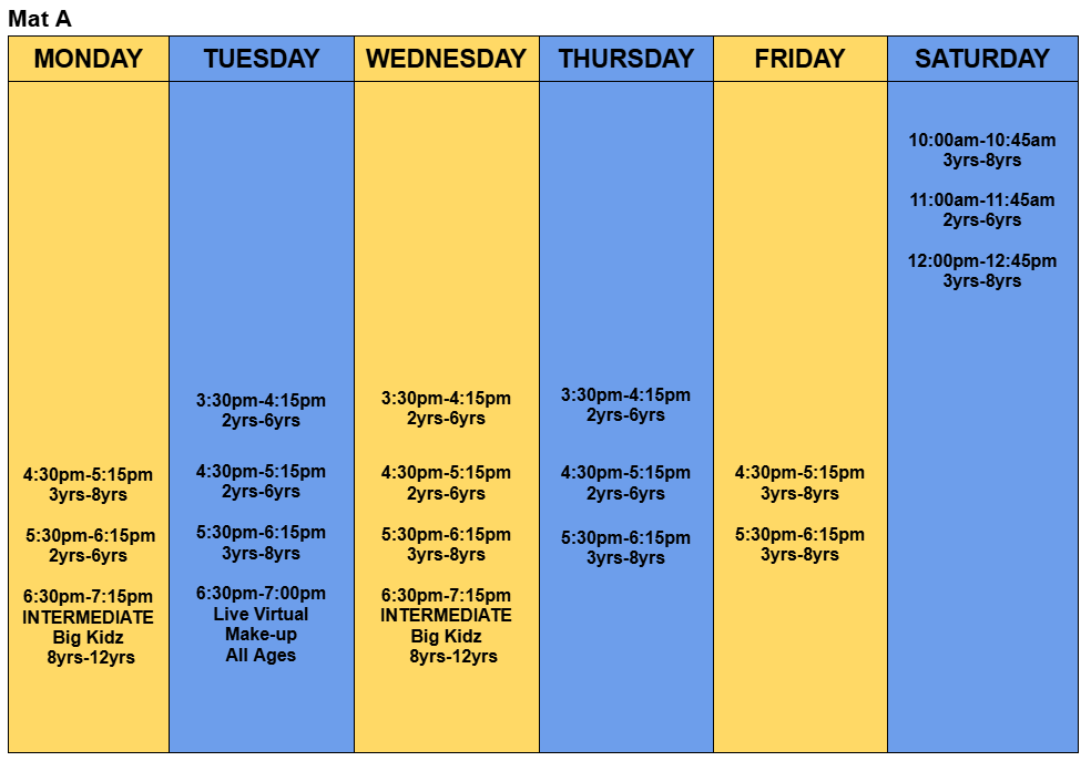 Mat A Schedule.png