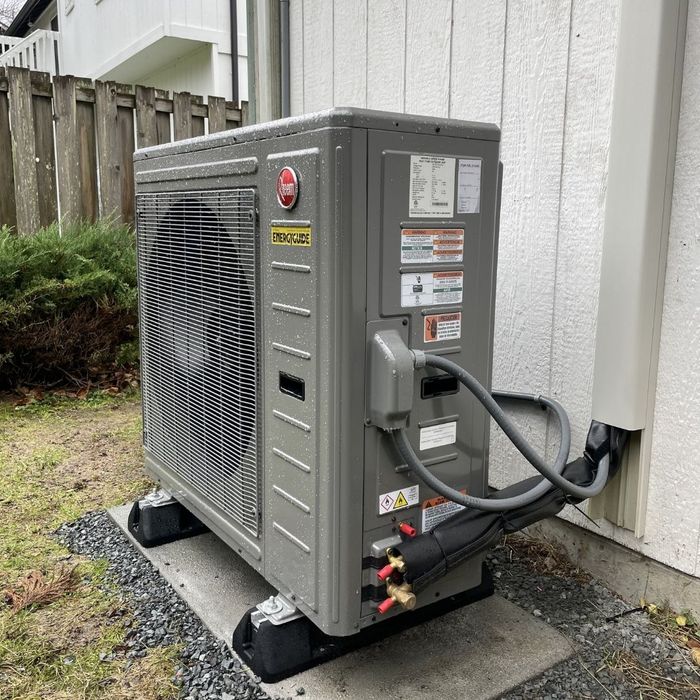 Pristine HVAC unit