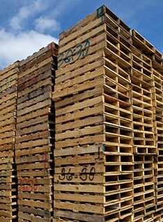 wood pallets