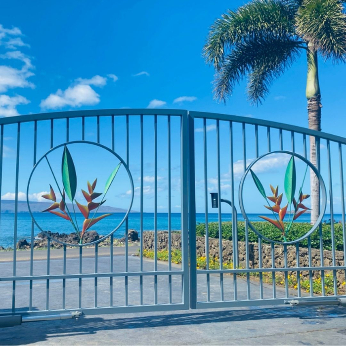 Image of a custom designed gate