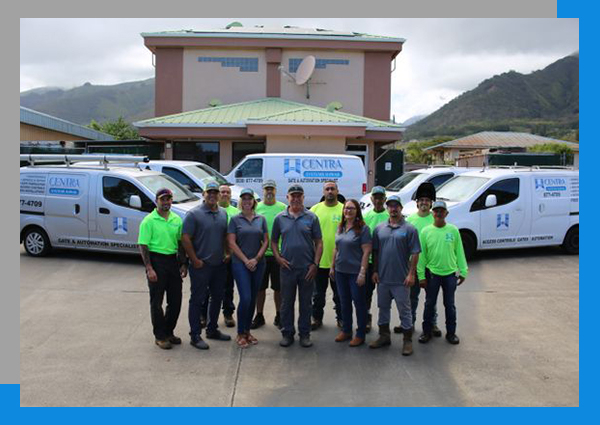Photo of the Centra Systems Hawaii team