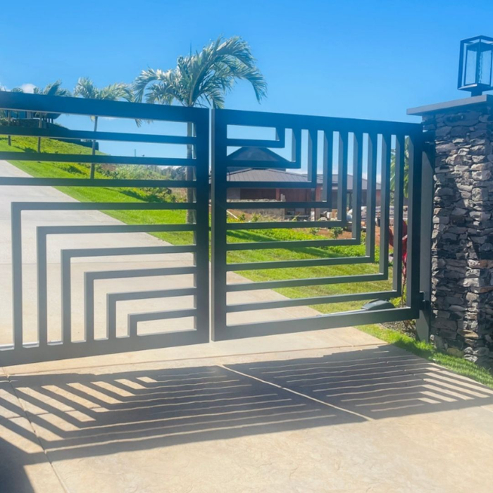 Image of a security gate