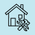 house and tools icon