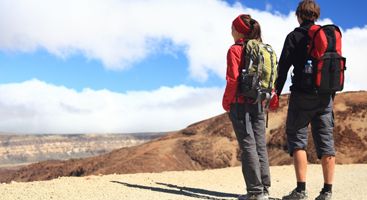 couple hiking