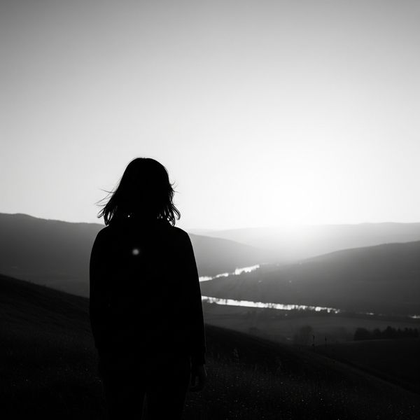 A silhouette of a person at sunrise, evoking hope and the long-term benefits of integrated mental health care. A silhouette of a person at sunrise, evoking hope and the long-term benefits of integrated mental health care.