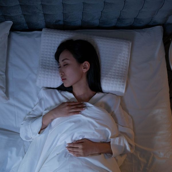 woman sleeping peacefully