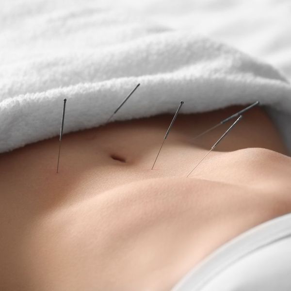 Acupuncture in lower stomach