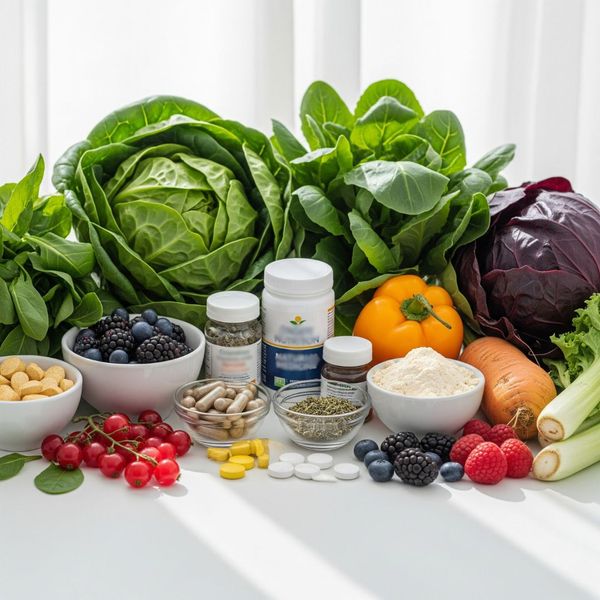 Healthy food and supplements