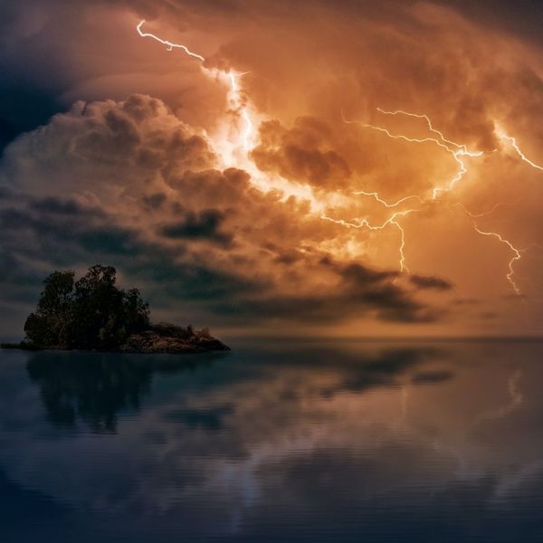 lightning storm