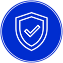 Safe and secure icon