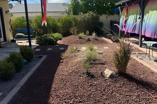 Explore Xeriscape and Hardscap options for low-water, high-style landscapes. Hardscaping and More