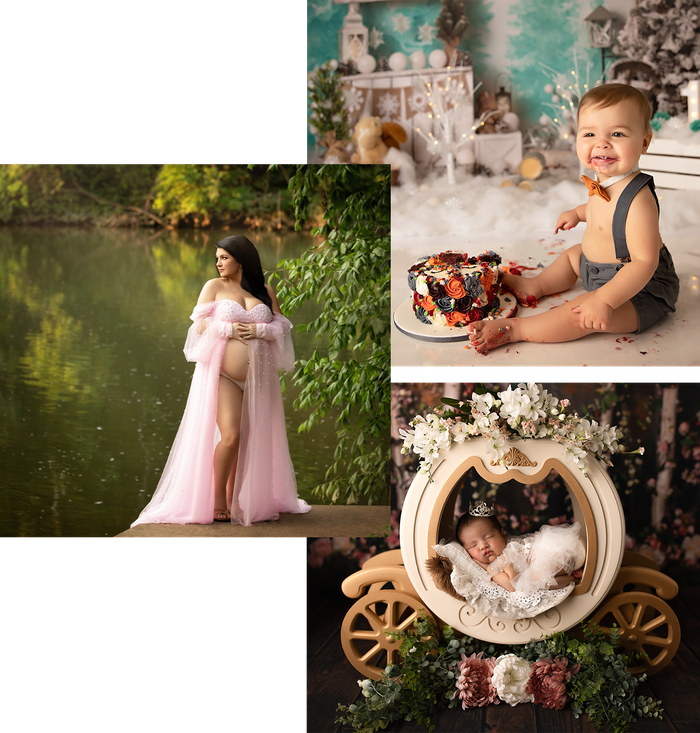 Maternity, Newborn and Smash Cake