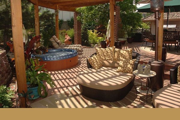 outdoor patio space