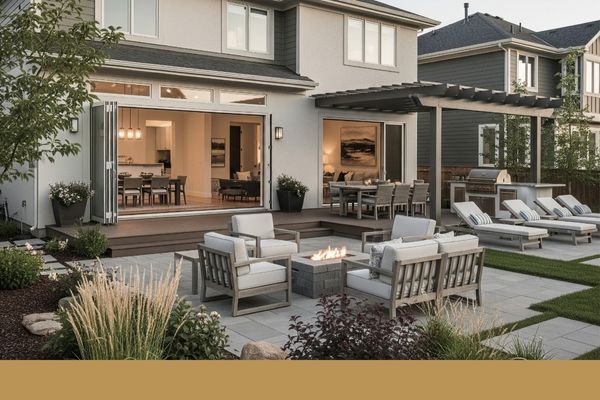 custom designed outdoor space