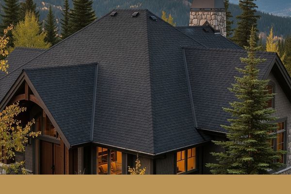 new roof on a mountain home new roof on a mountain home
