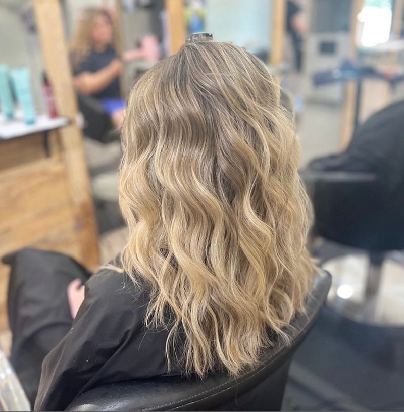 Balayage hair