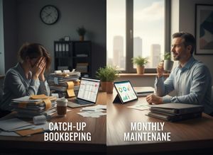 Bookkeeping: Catch-up vs. Monthly Maintenance