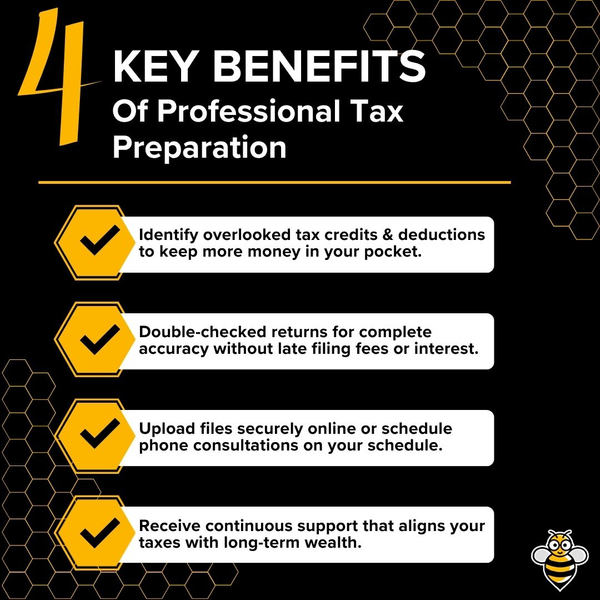 4 Key Benefits of Individual Tax Preparation