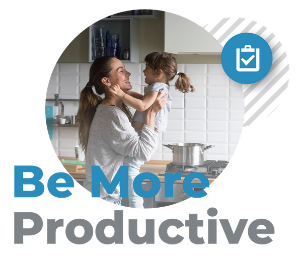 be more productive