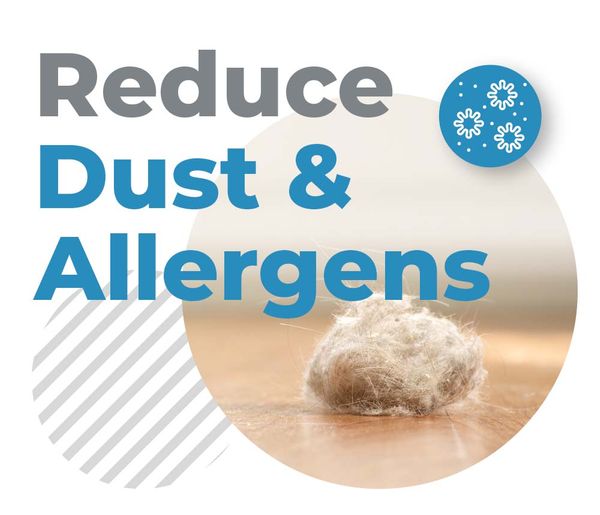 reduce dust