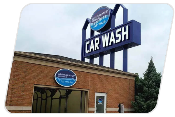 car wash sign