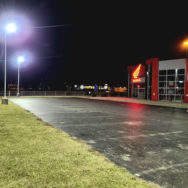 parking lot lights