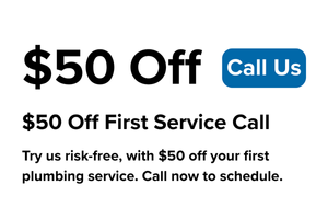 $50 Off First Service Call Coupon