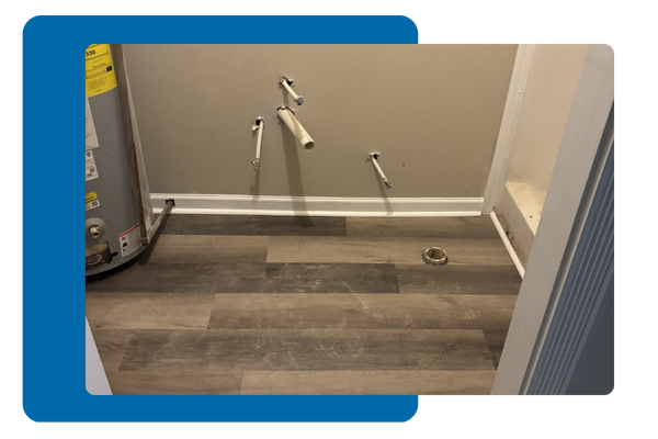 Place for a new water heater 