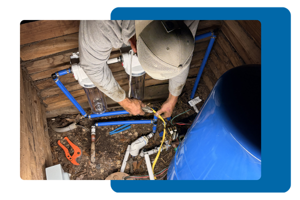 Repairing a water heater