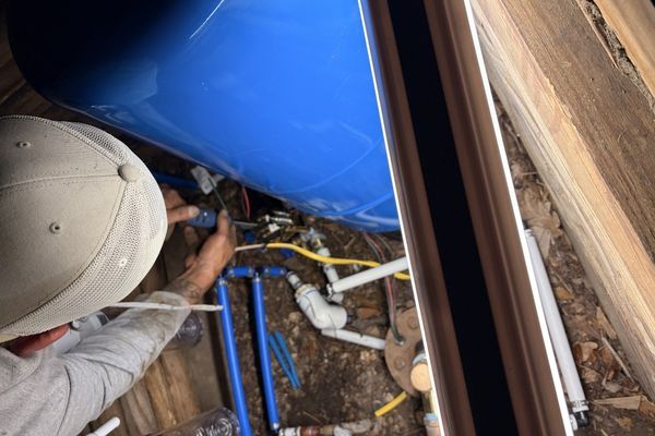 Repairing a water heater
