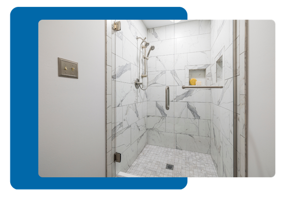 Luxury residential shower