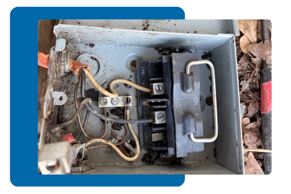 Repairing a plumbing issue