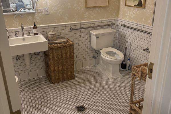 Modern bathroom renovation