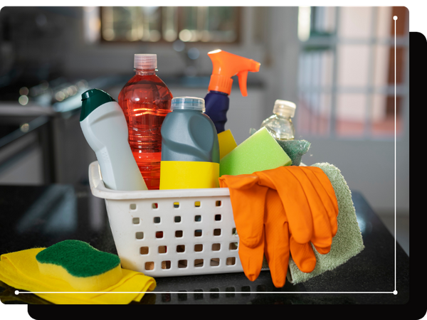 image of cleaning products