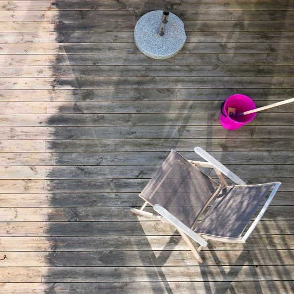weathered deck